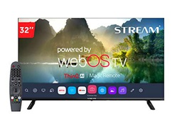 Stream System - WebOS TV Smart 32 Pulgadas, LG Magic Remote