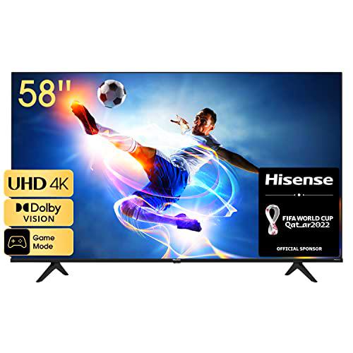 Hisense 58A6EG (58 Pulgadas) 2022 Series - Smart TV 4K UHD con Dolby Vision HDR