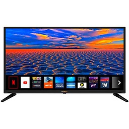 HYUNDAI Smart Netflix TV LED de 32 pulgadas (80 cm),Alta definición,Triple sintonizador,WiFi Youtube,HDMI x2,USB multimedia 2.0 x2,Screencast,Salida de auriculares,Salida óptica,CI+ Ethernet