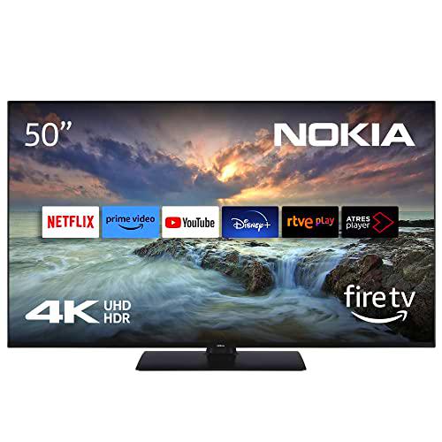Nokia Smart TV - televisor de 50 Pulgadas (126 cm) con Fire TV (4K UHD