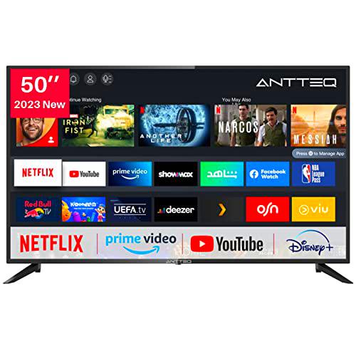 Antteq AV50D1 Smart TV 50 Pulgadas (127 cm) Televisores 4K