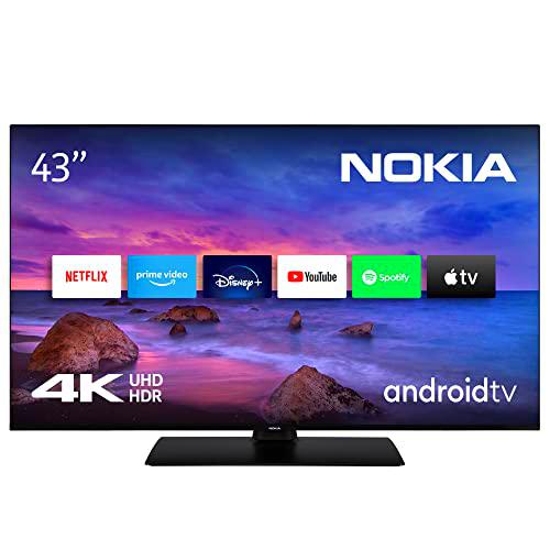 Nokia Smart TV - 43 Zoll (108 cm) Fernseher Android TV (4K UHD