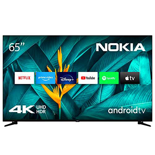Nokia 65 Pulgadas (164 cm) 4K UHD Televisor Smart Android TV (DVB-C/S2/T2