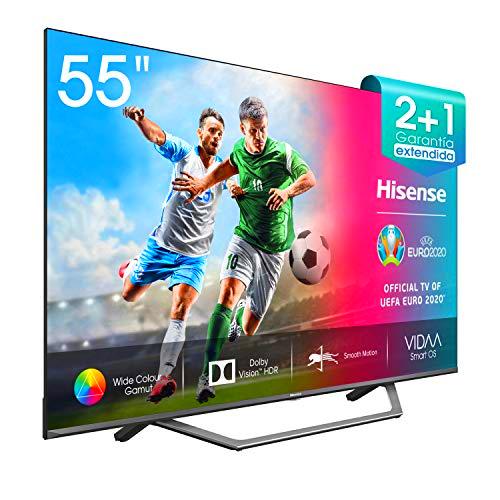 Hisense UHD TV 2020 55AE7400F - Smart TV 55&quot; Resolución 4K