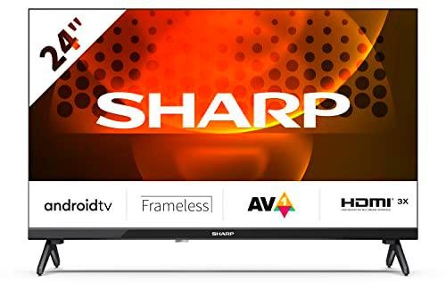 Sharp 24FH6EA Android TV 60 cm (24&quot;) HD Ready LED TV sin Marco (Android 11