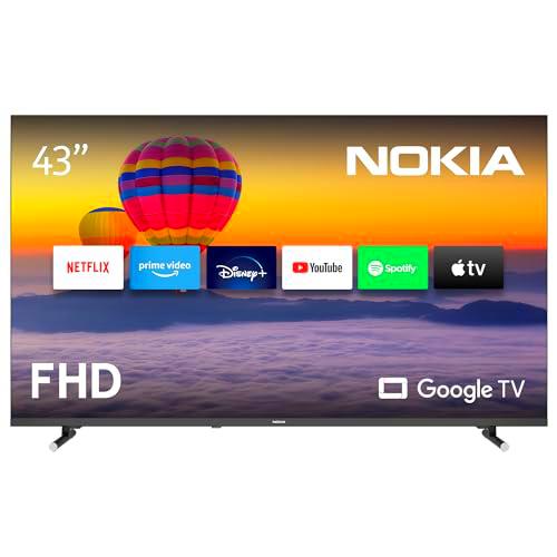 NOKIA 43 Pulgadas (109 cm) Google TV FHD (WLAN, Triple Tuner DVB-C/S2/T2