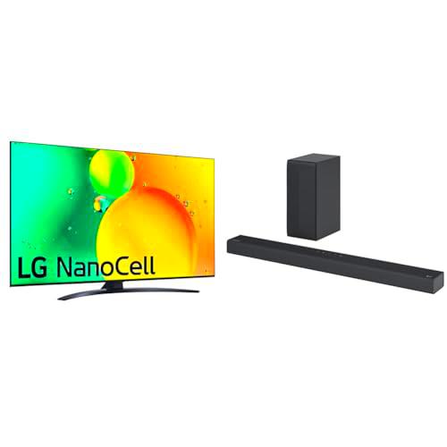 LG Televisor 55NANO766QA - Smart TV webOS22 55 Pulgadas (139 cm) 4K Nanocell