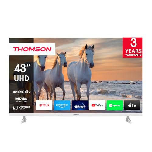 Thomson 43UA5S13W-2023 UHD Blanco TV Smart TV (WLAN