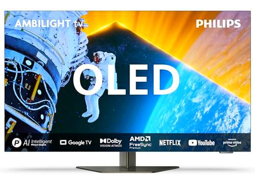 Philips Ambilight 65OLED819: Smart TV 4K OLED - Pantalla de 65 Pulgadas con P5 AI Picture
