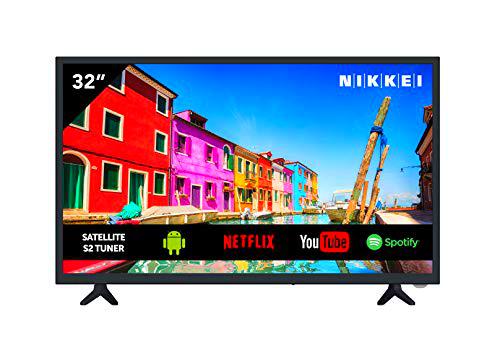 Televisión NIKKEI NH3218S de 81 cm/ 32 pulgadas (Smart TV con wifi integrado