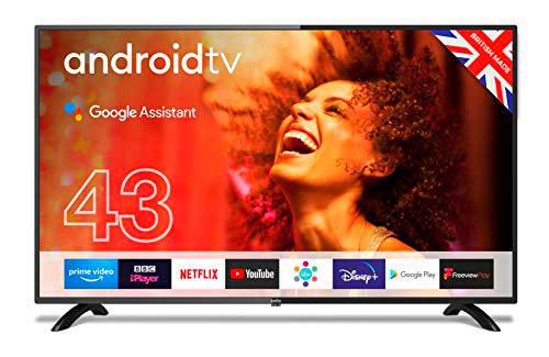 Cello ZG0234 Smart Android TV de 43 Pulgadas con Freeview Play