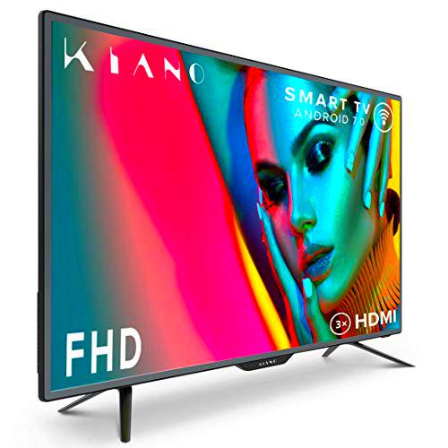 Televisor Kiano Slim TV 40 Pulgadas Smart TV [100 cm Full HD] (Triple Tuner