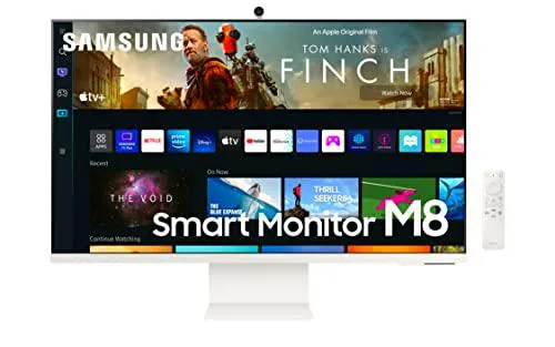 Samsung Smart Monitor M8 (S32BM801) - Monitor Plano de 32" de SAMSUNG
