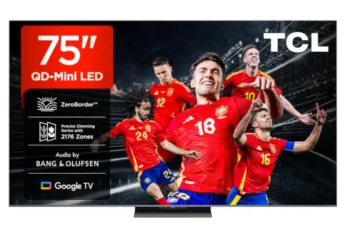 TCL 75Q8C 75 Pulgadas QD-Mini LED 4K HDR10+ Smart TV