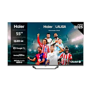 Haier QLED 4K UHD H55S80FUX - 55", Smart TV, Google TV