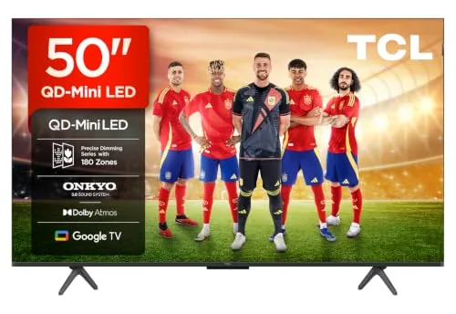 TCL 50Q6C 50 Pulgadas QD-Mini LED 4K HDR10+ Smart TV