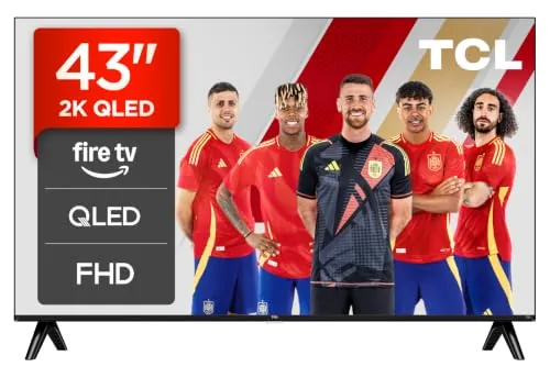 TCL 43SF560 Televisor 43 Pulgadas QLED Full HD, Smart TV con Fire TV