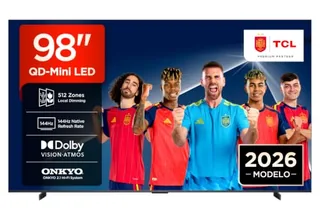 TCL 98T8D 98 Pulgadas QD-Mini LED 4K HDR10+ Smart