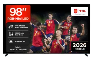 TCL 98RM9L 98 Pulgadas RGB-Mini LED 4K HDR10+ Smart TV