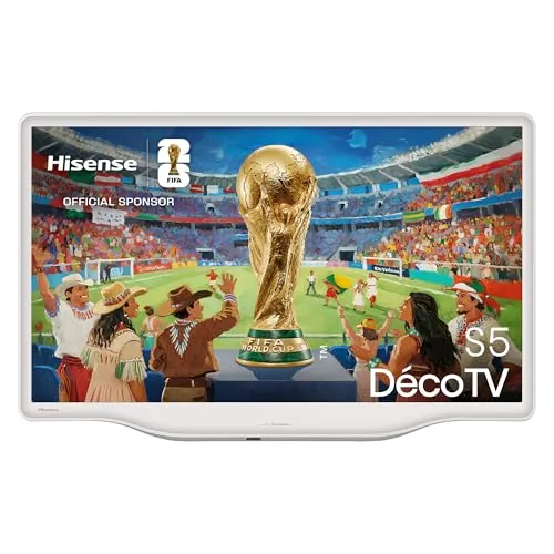 Hisense 43S5Q - Hi-QLED Smart TV 43 Pulgadas Lifestyle TV de Hisense