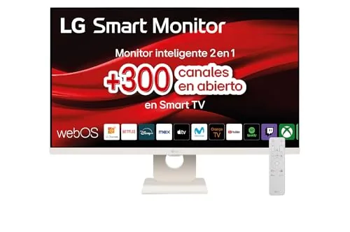 LG Smart Monitor 27U511SA-W - 27'', IPS, FHD, 100 Hz