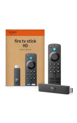 Amazon Fire TV Stick HD (última generación), con TV en directo gratuita