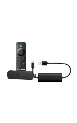 Amazon Fire TV Stick 4K Plus y Cable de alimentaci