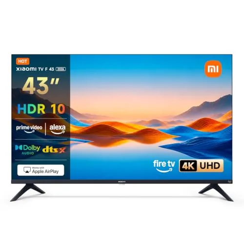 XIAOMI TV 43 Pulgadas 2026, 4K UHD Smart TV Fire O