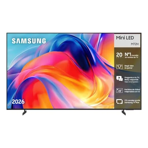 Samsung TV 43 Pulgadas Mini LED M72H 4K Smart TV con Vision AI Companion
