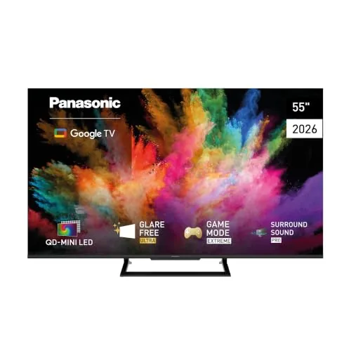 Panasonic TN-55W92C, 4K QD-Mini LED, Glare Free Ultra
