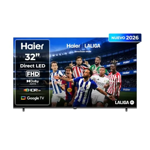 Haier K85 Full HD 32" H32K85GFX, Smart TV con Google TV de Haier