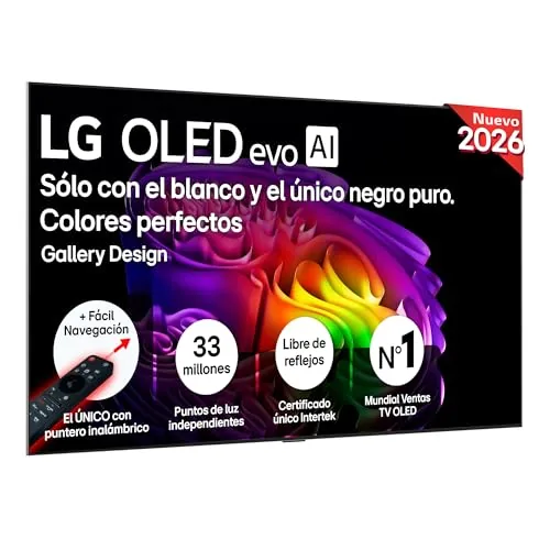 LG OLED83G64LW - Smart TV OLED EVO AI 83" 4K Sin Reflejos