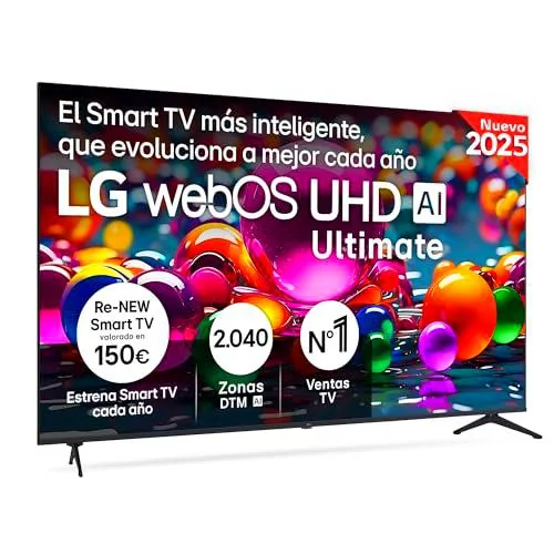LG 75UA75006LA - TV 75", UHD 4K, WebOS 25, Ultimate IA