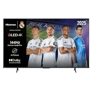 Hisense 75E7Q Pro - QLED Smart TV, Gaming TV, Modo Juego Pro 144Hz