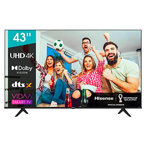 HISENSE 43A6EG (43 Pulgadas) 2021 Series - Smart TV 4K UHD con Dolby Vision HDR