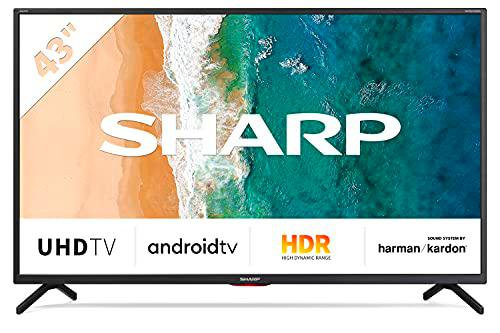 SHARP 43BN6EA Android TV 108 cm (43&quot;) 4K Ultra HD LED TV (Smart TV