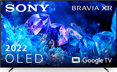 Sony OLED - 55A80K BRAVIA XR, TV 55 pulgadas, 4K HDR 120Hz y HDMI 2.1 óptimo para PS5