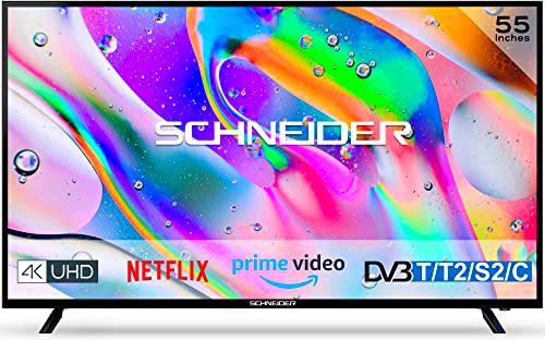 SCHNEIDER - LED55SC680K - TV LED 139cm UHD 4K - 55"