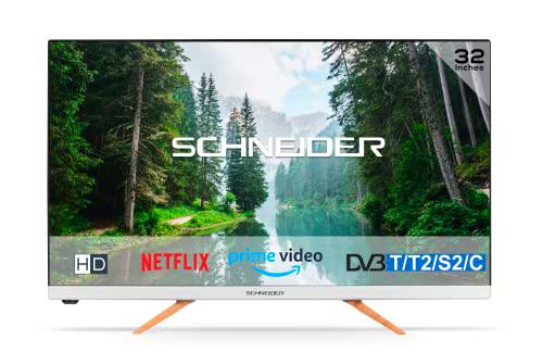 SCHNEIDER - SC32S1FJORD - Televisor LED 4K - 80cm - Smart TV