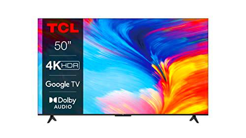 TCL 50P639 - Smart TV 50" con 4K HDR, Ultra HD, Google TV