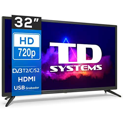 TD Systems - Televisores 32 Pulgadas Led 3 años de garantía
