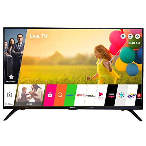 ENKOR Smart TV 43&quot; 4K Ultra HD, WebOS Netflix YouTube Prime Video, DVB-T2