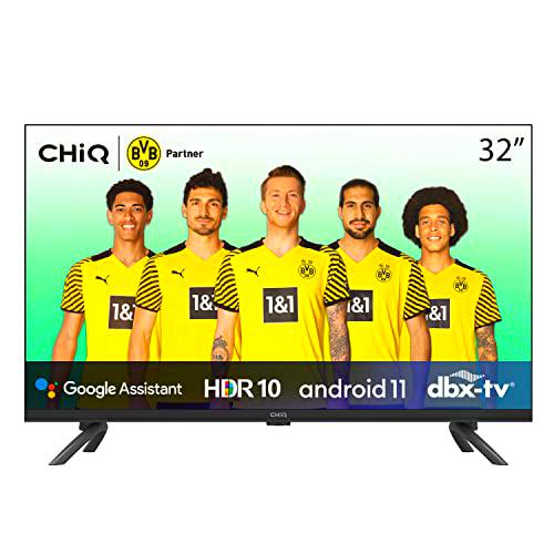 CHiQ L32G7LX, Smart TV 32 Pulgadas (80cm),2022 Televisor con Android 11