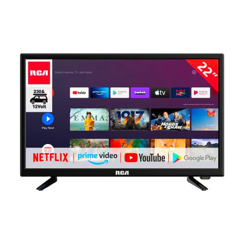 Televisor TV Led 32 Pulgadas Rca C32and Smart Android TV Netflix   Asistente Google