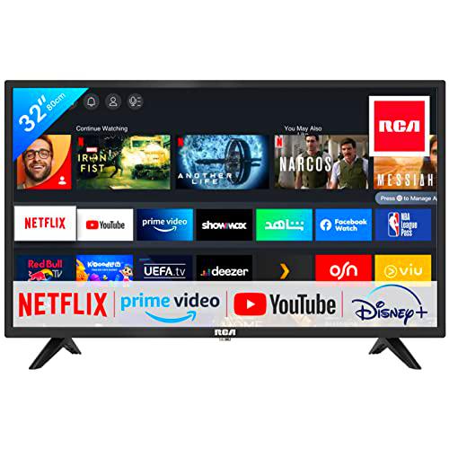 RCA Televisor iRV32H3 Smart TV de 32 Pulgadas (80 cm) con Netflix