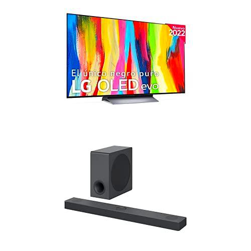 LG OLED77C24LA - Smart TV webOS22 77" 4K OLED + S80QY