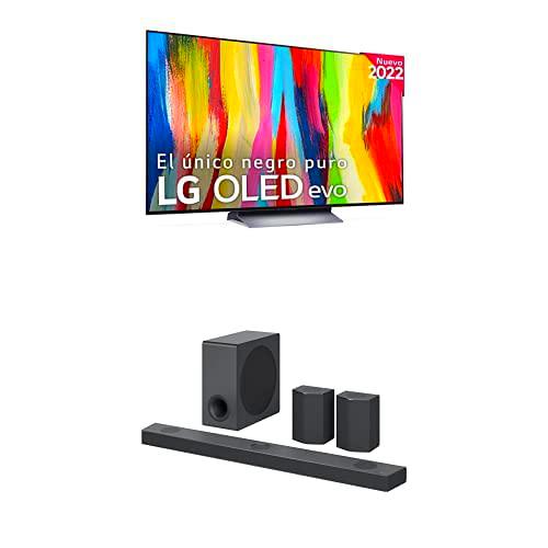 LG OLED55C24LA - Smart TV webOS22 55&quot; 4K OLED + S95QR