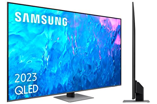 SAMSUNG TV QLED 4K 2023 75Q77C - Smart TV de 75" con Procesador QLED 4K