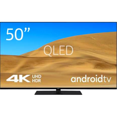 Nokia Smart TV - 50 Zoll QLED Fernseher (126cm) Android TV (4K UHD