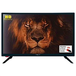 ATI TV Led 24" (60,9 cm) NEVIR NVR-8072-24RD2S-SMA-N Smart TV HD Ready Android 9 Adaptador de Coche 12V